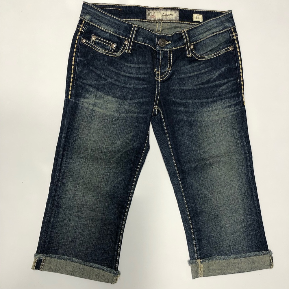 BKE Sabrina low rise Capri jeans size 25